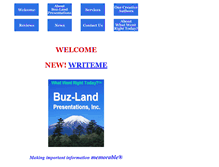 Tablet Screenshot of buz-land.com